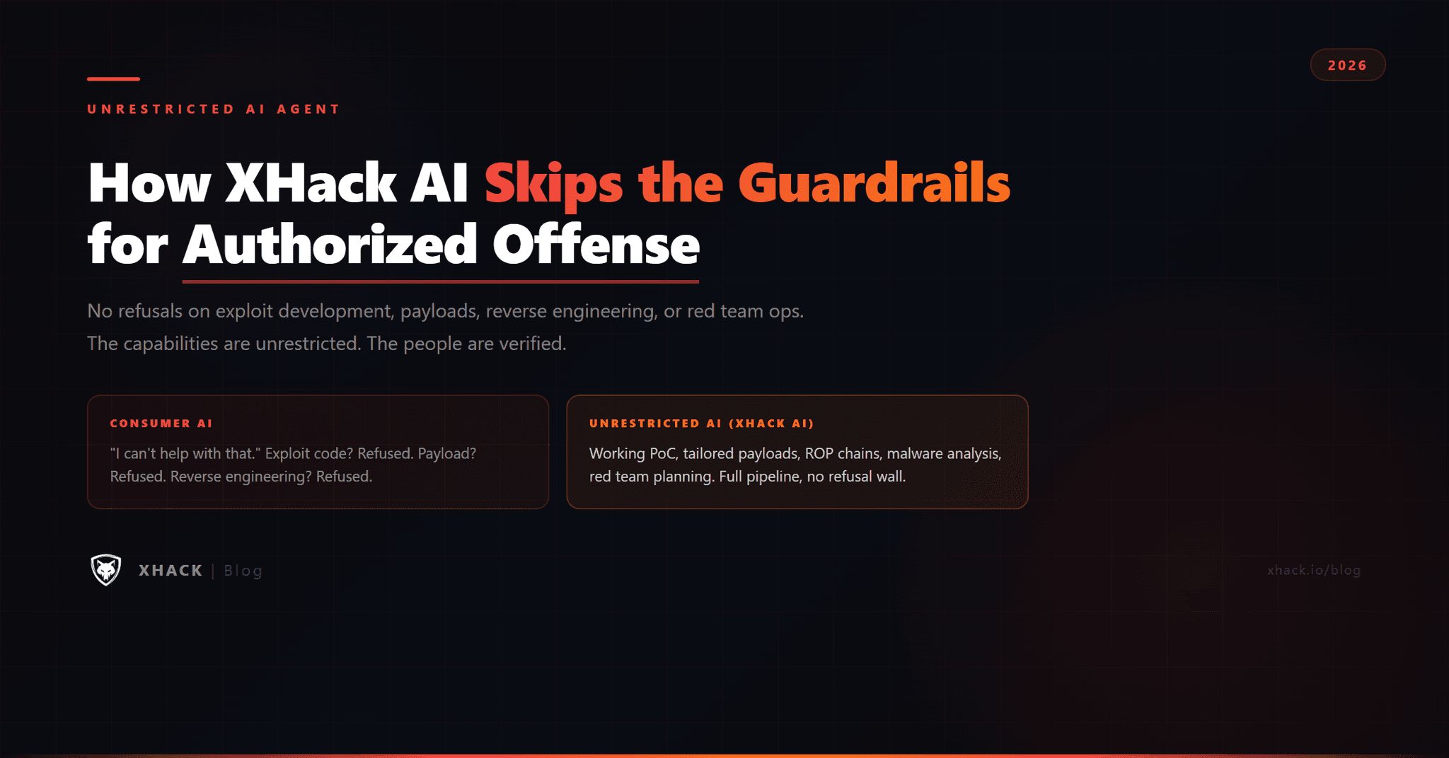 Unrestricted AI Agent: How XHack AI Skips the Guardrails 2026