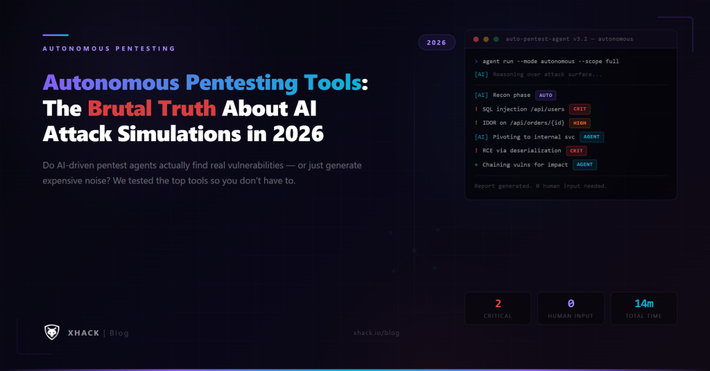 autonomous pentesting tools