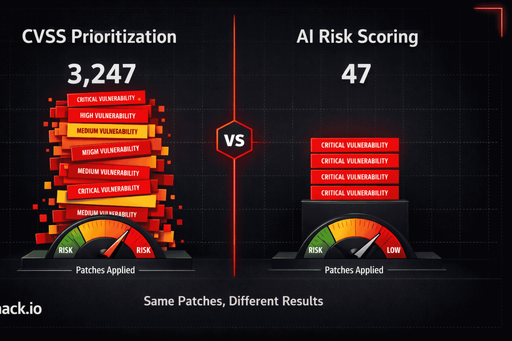 CVSS vs AI Risk Scoring